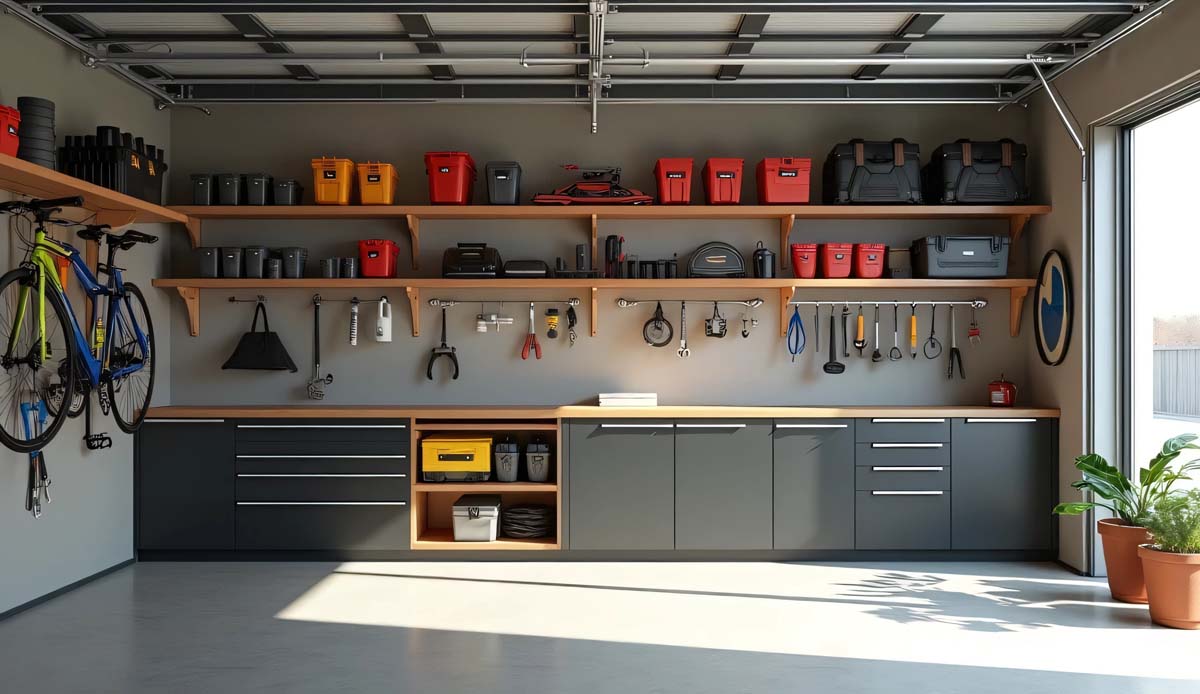 Overhead Forged Racks for Extreme Storage: Doubling Garage Space Without Building an Addition