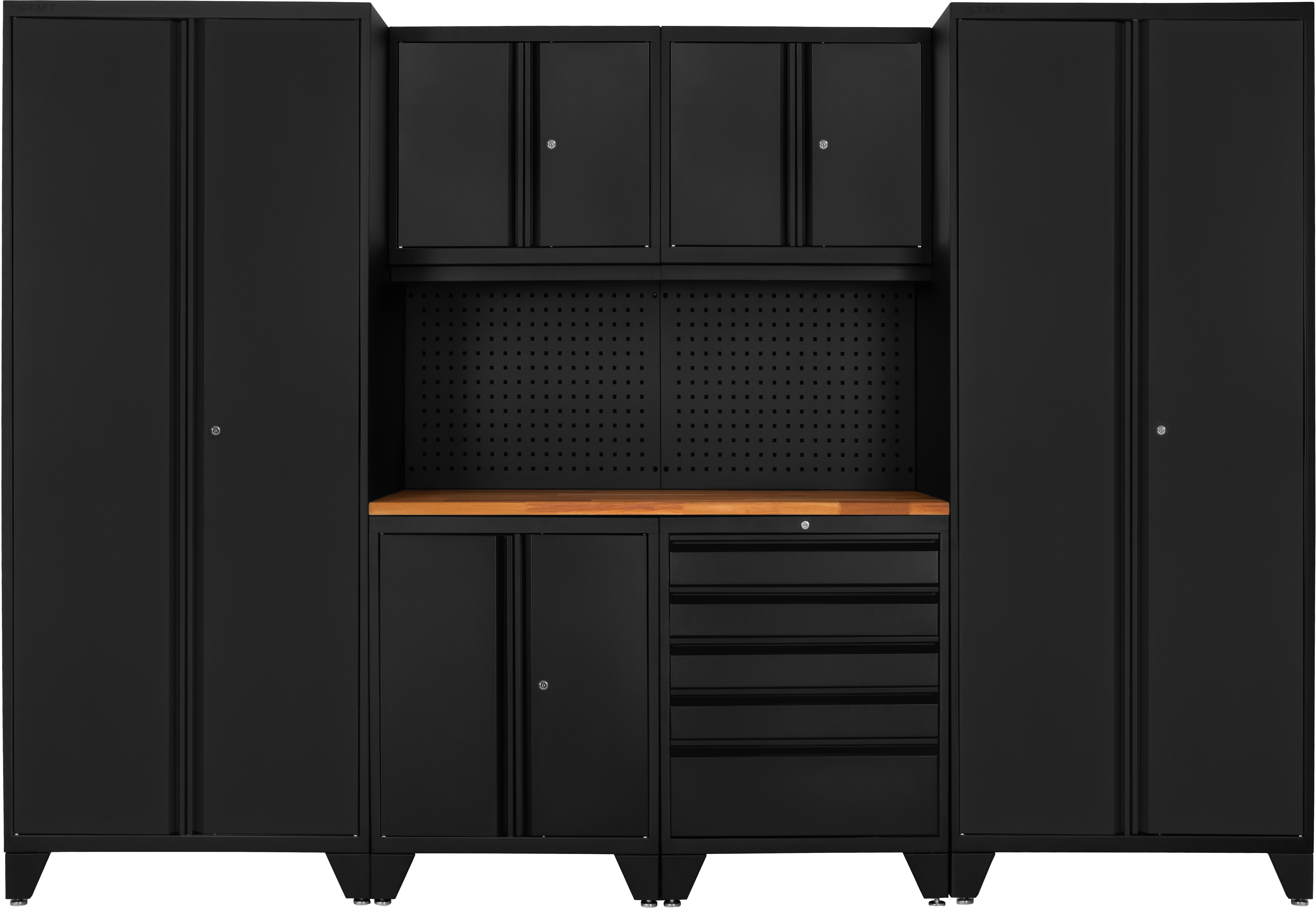 PPGC Steel base and wall cabinets