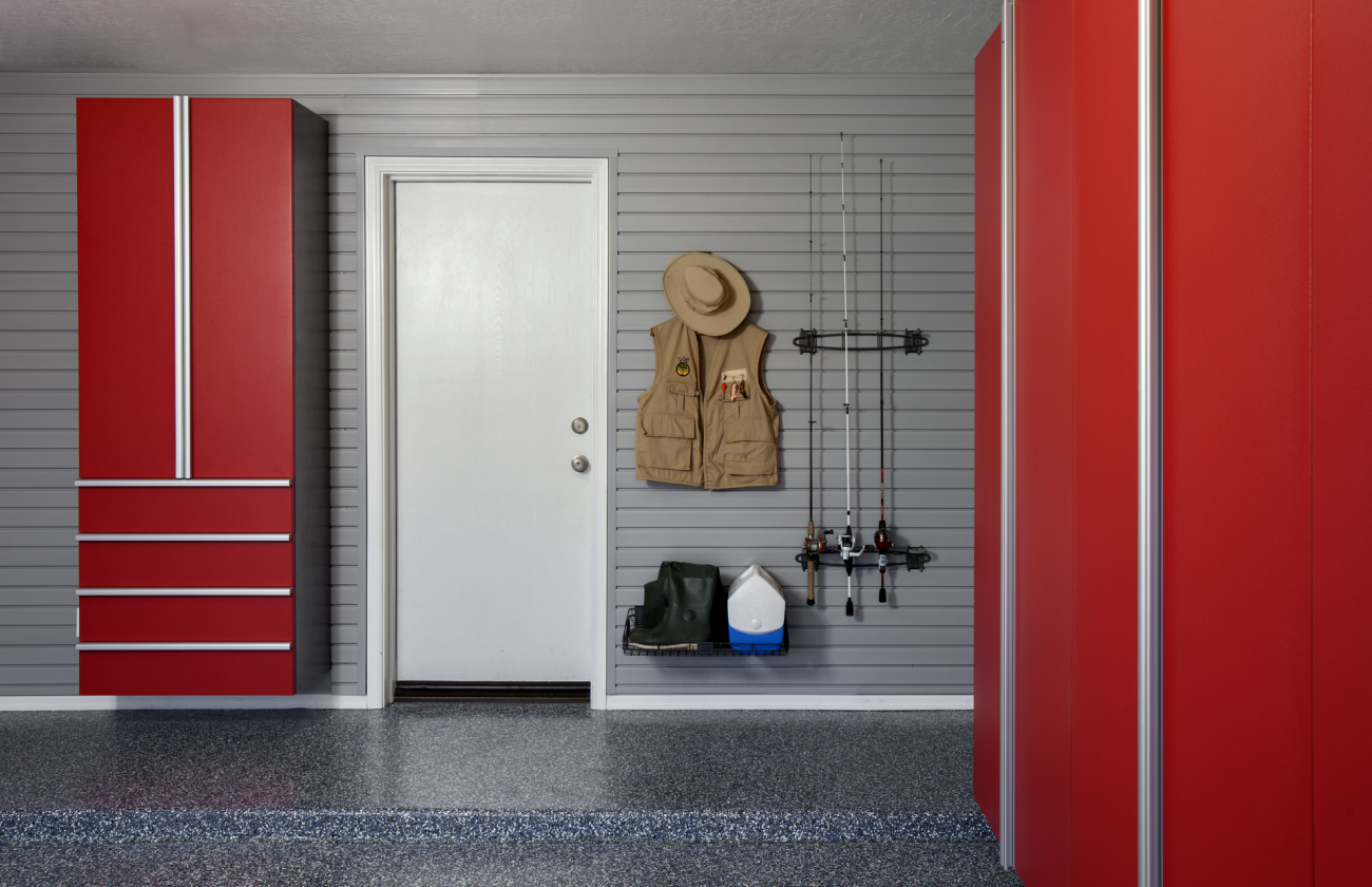 Red Cabinets